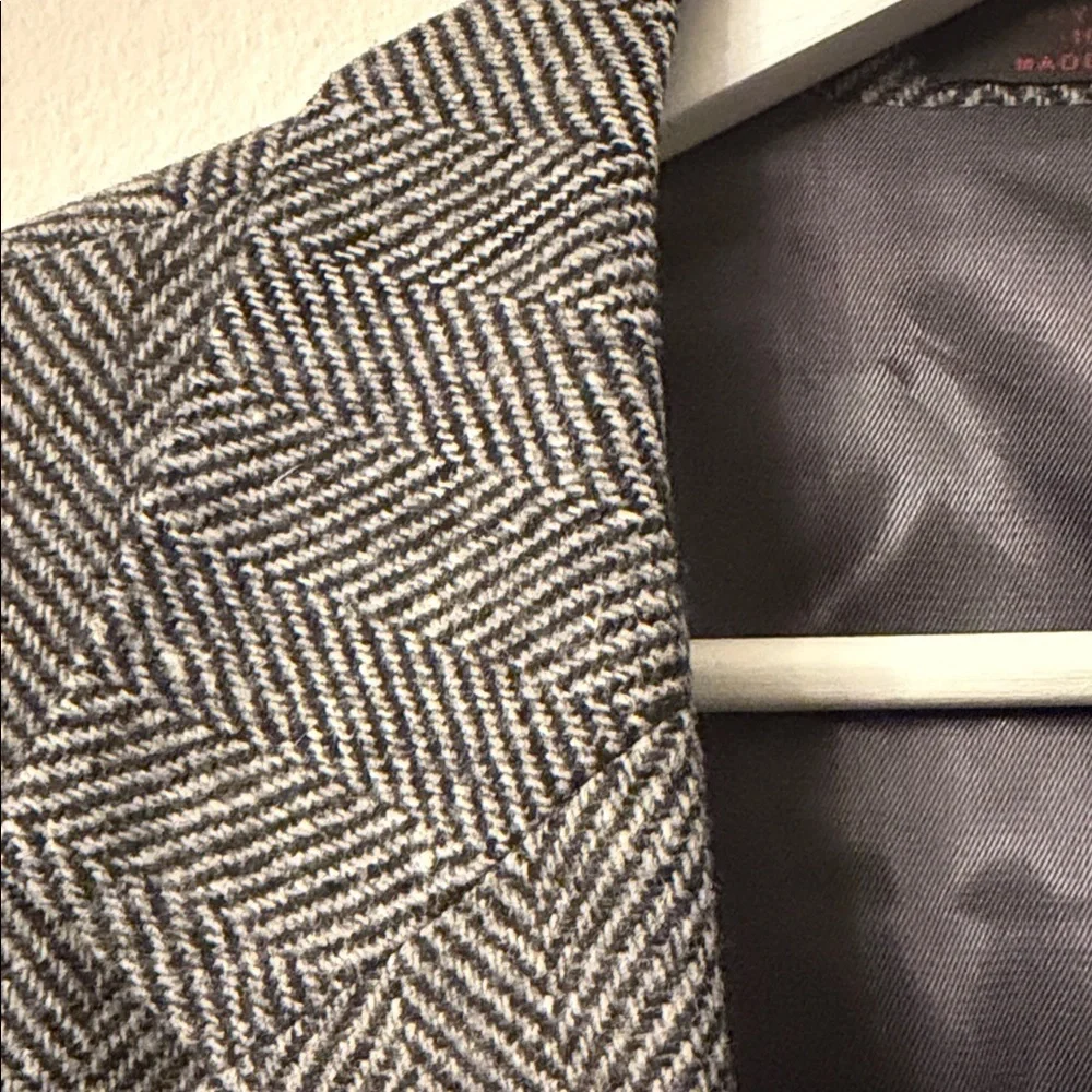Elegant Gray Men's Blazer